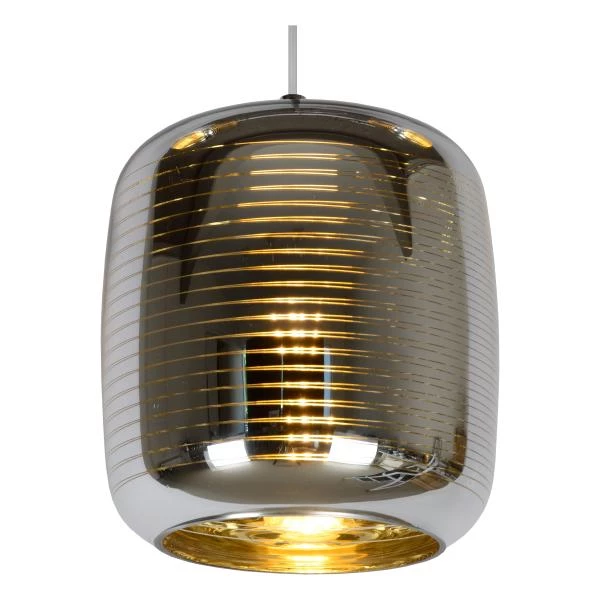 Lucide ERYN - Pendant light - Ø 20 cm - 1xE27 - Chrome - detail 2